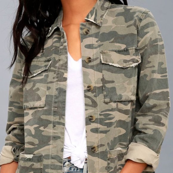 Lulu's Camo Print Jacket - Picture 2 of 4
